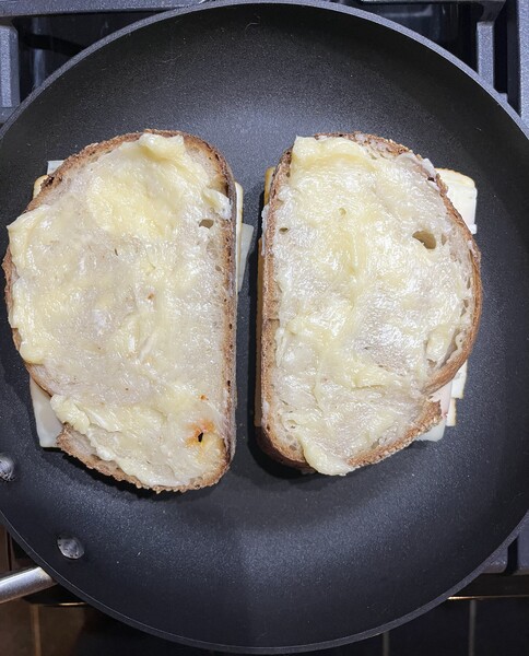 Buttered sandwich