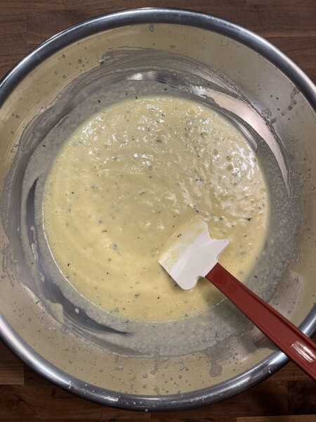 Cake batter