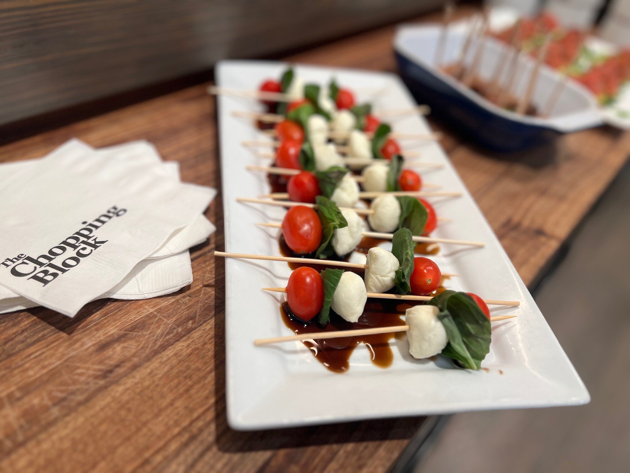 Caprese skewers