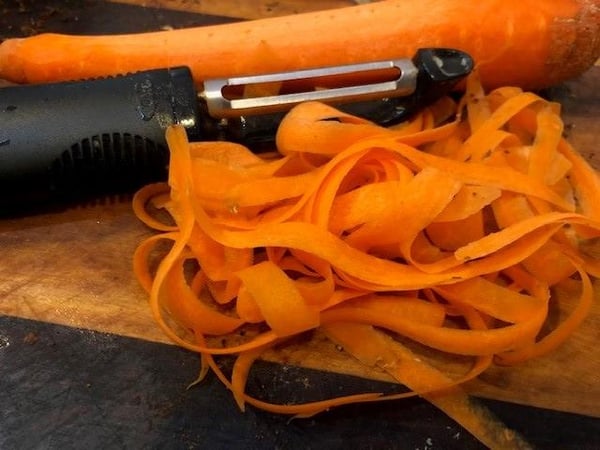 carrot ribbons