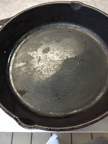 Cleaning Cast Iron