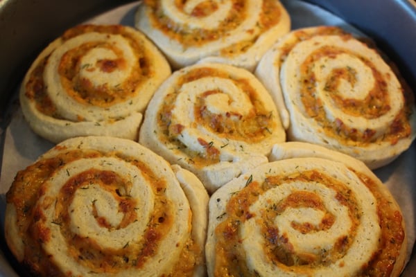 cheese rolls baked