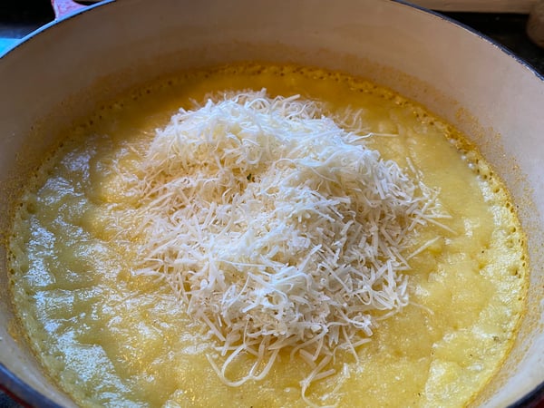 cheese to polenta