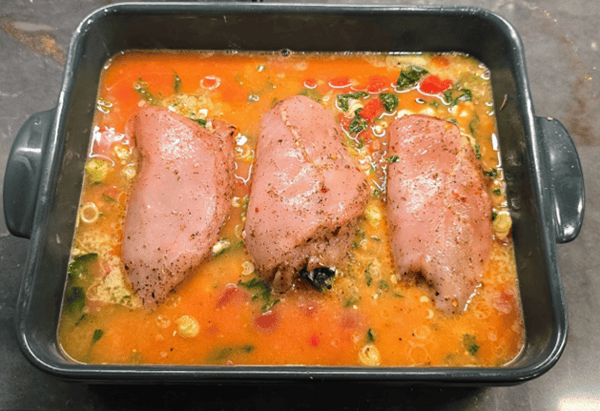 Chicken in Baking Dish