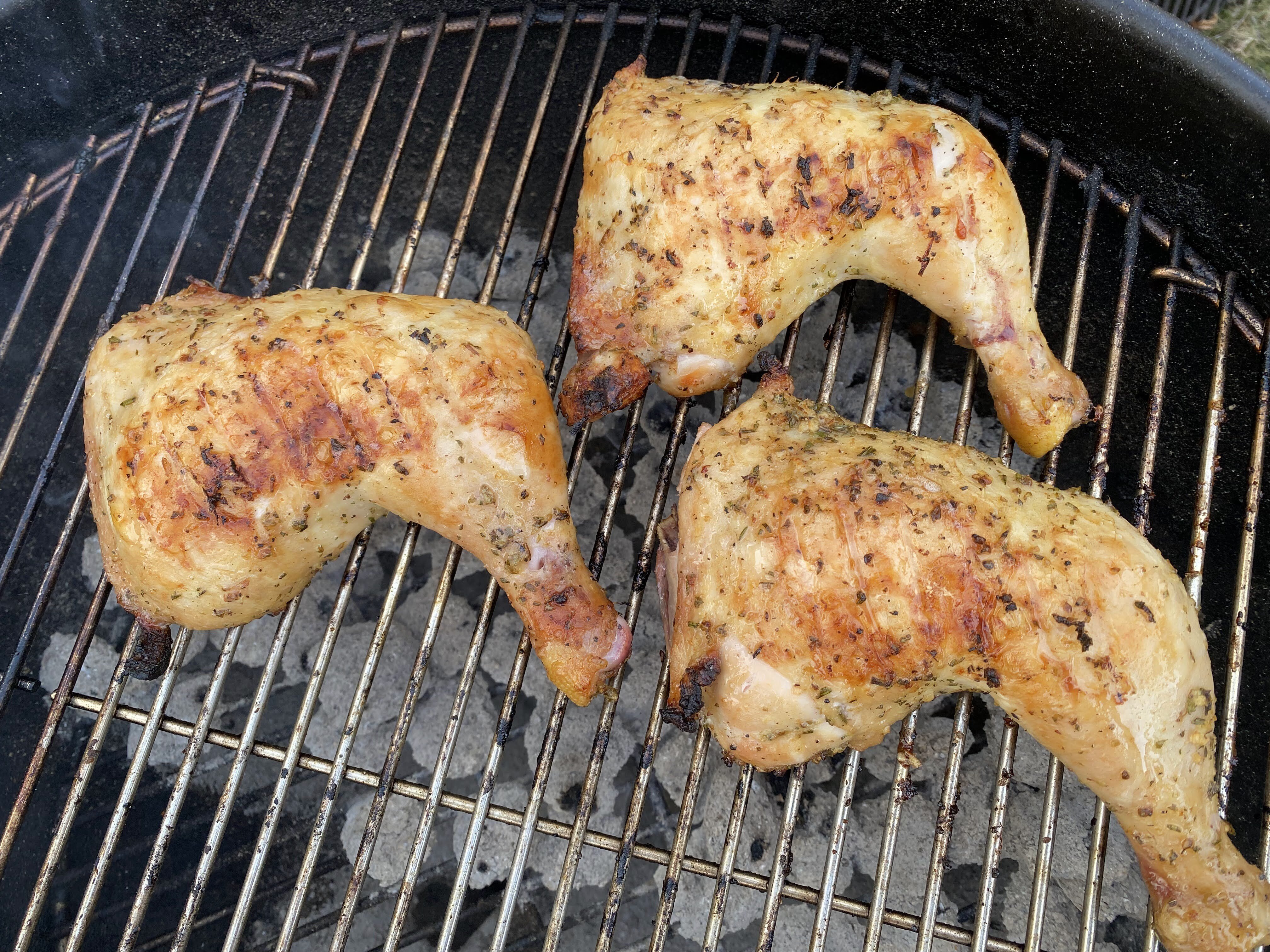 Chicken on grill