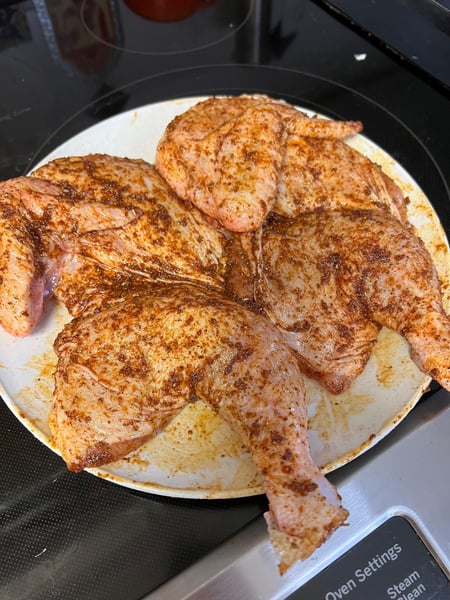 chicken with marinade