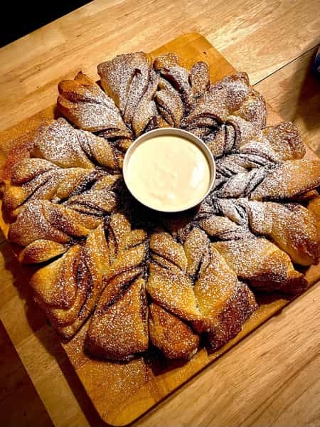 Cinnamon Roll Snowflake