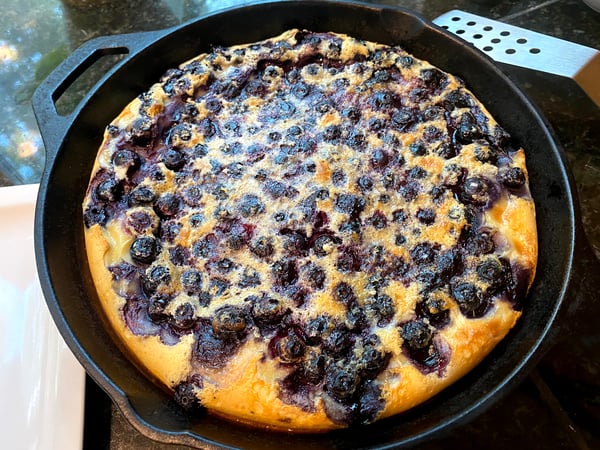 clafoutis cooked
