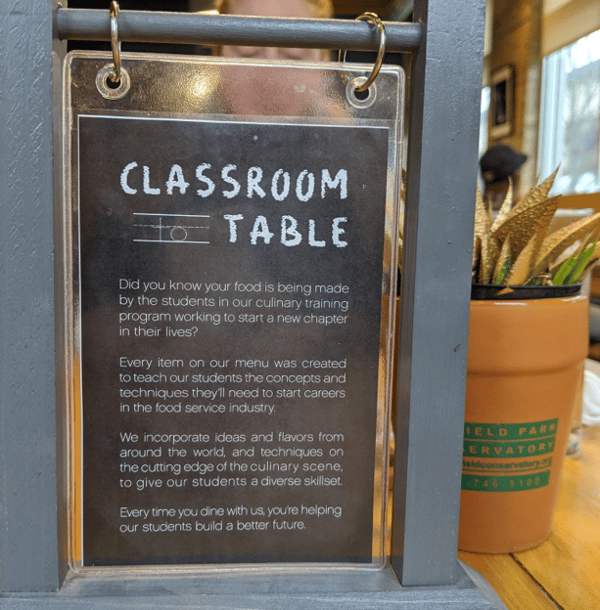 classroom table