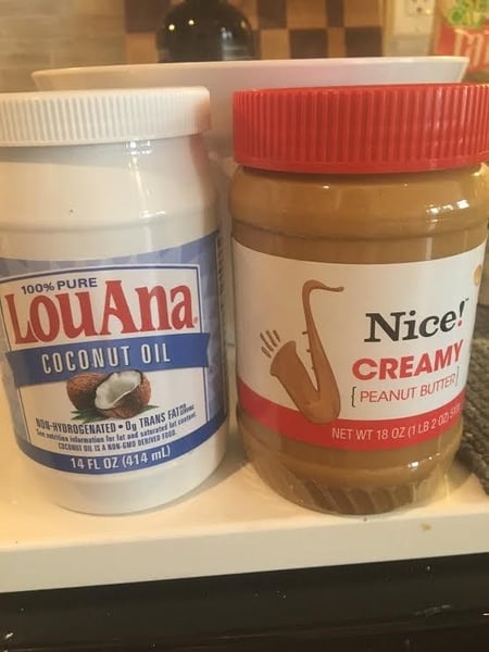 coconut oil peanut butter