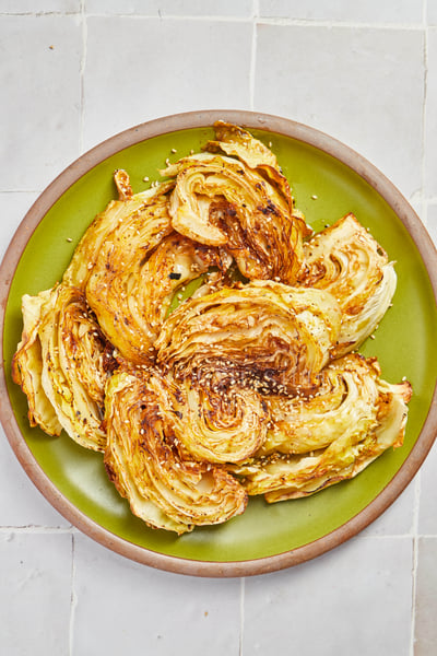 Roasted cabbage
