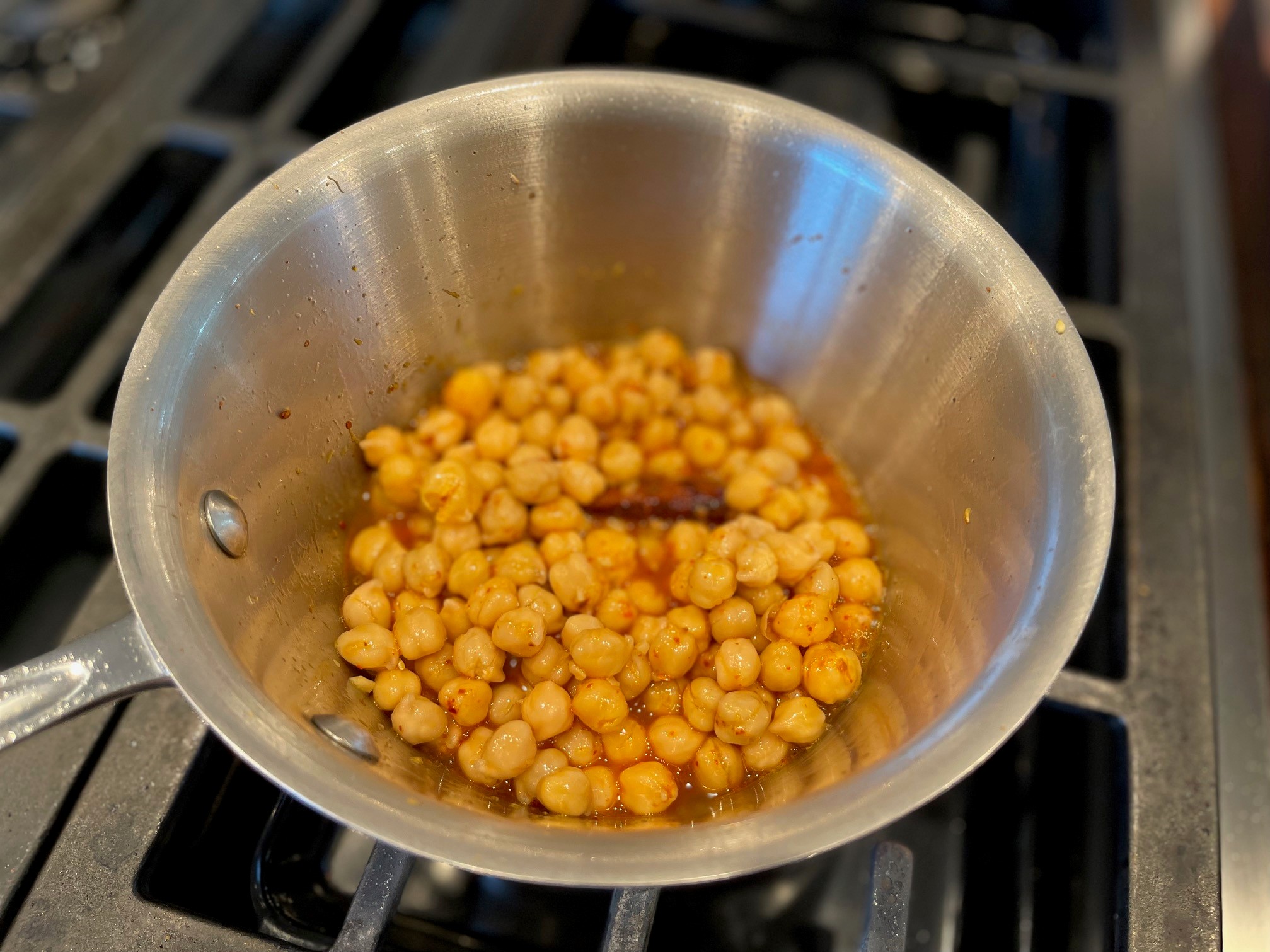 Cooked chickpeas
