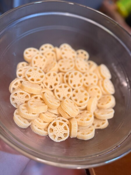 Cooked pasta
