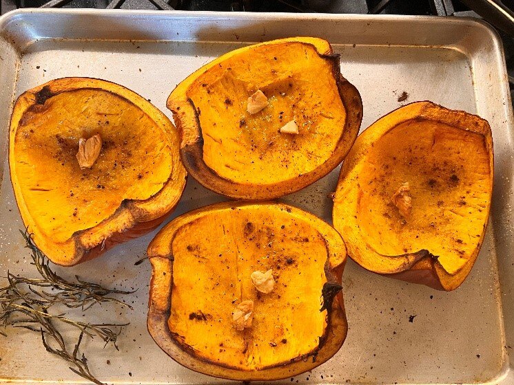 Cooked pumpkin