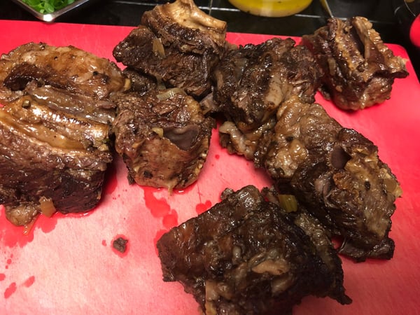 cooked short ribs