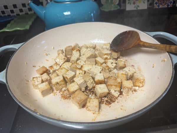 Cooked tofu