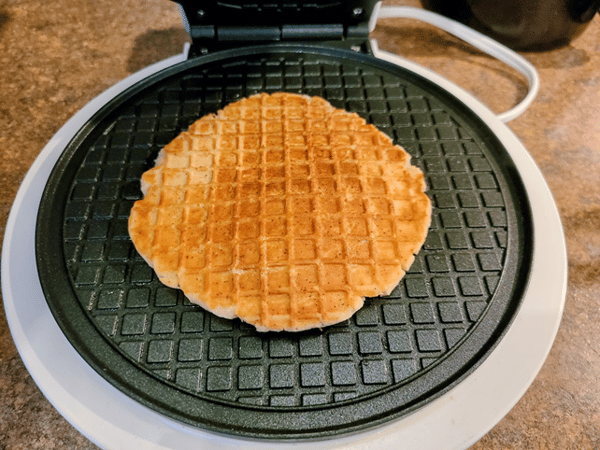 cooked waffle