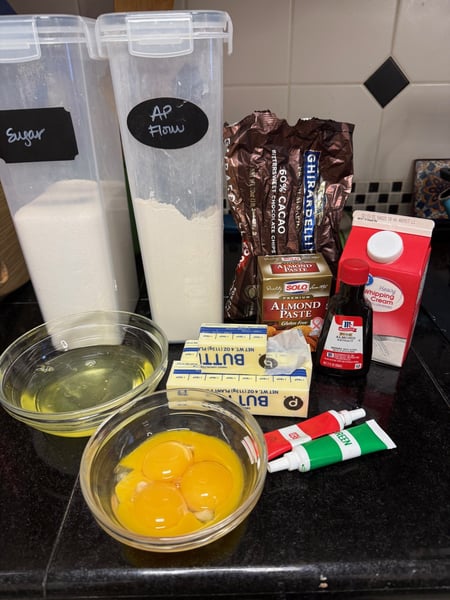 Cookie mise en place