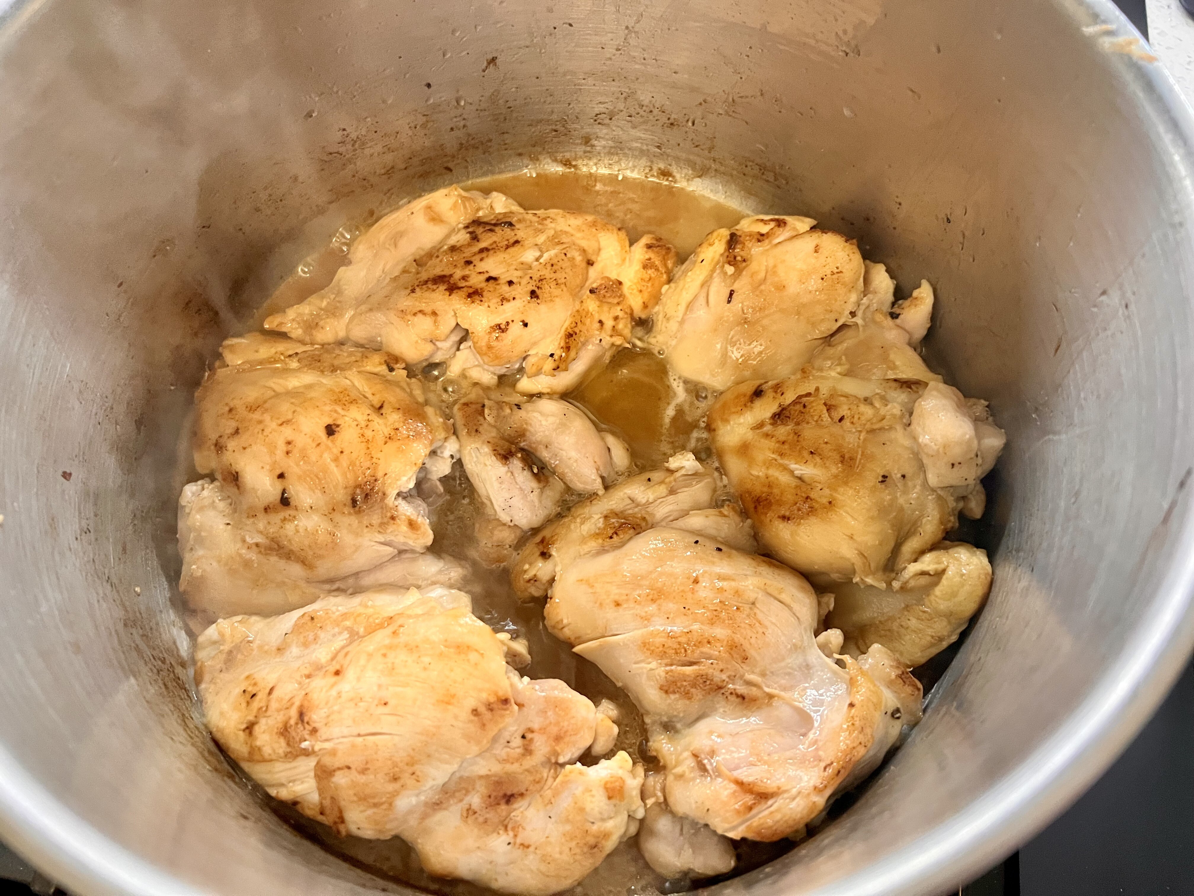 Cooking chicken