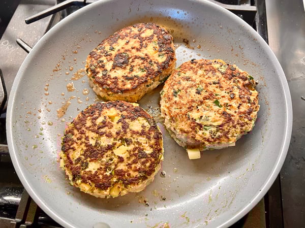 Cooking turkey burgers