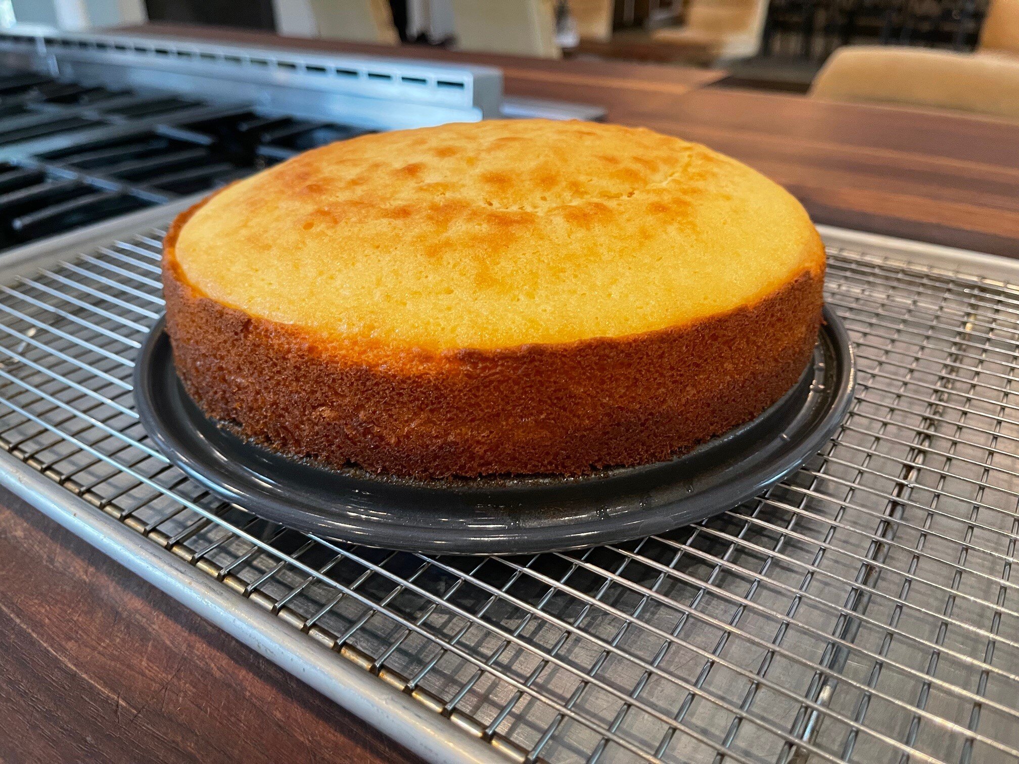 Cooling cake