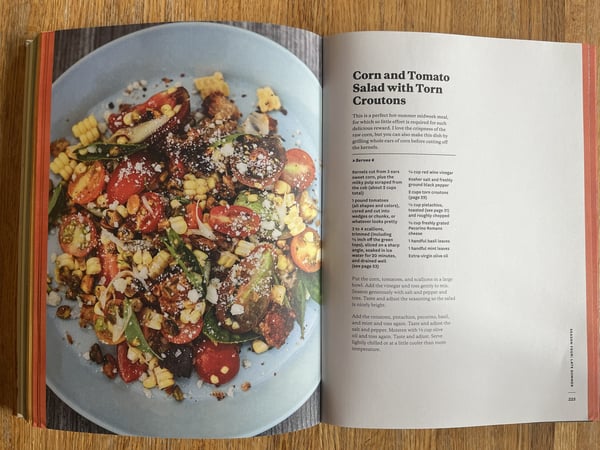Corn and tomato book