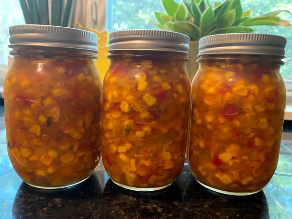 corn relish jars