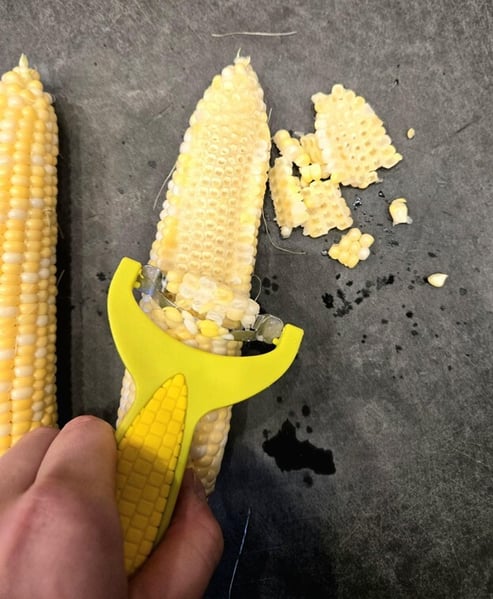 Corn zipper