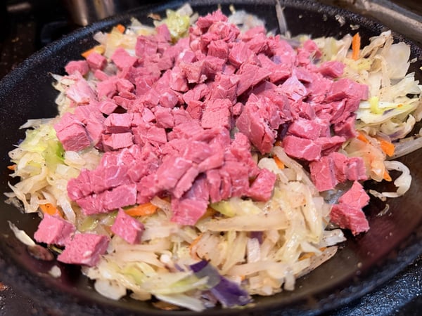 Corned beef and cabbage