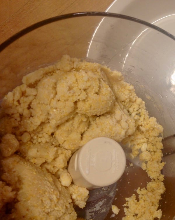 cornmeal dough