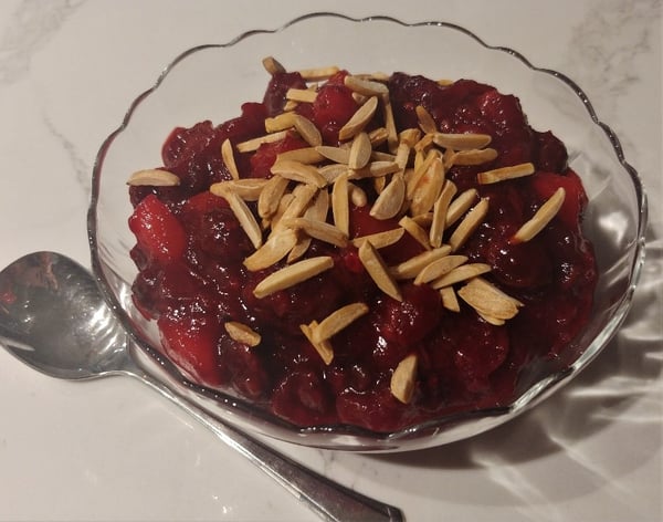 cranberry sauce bowl