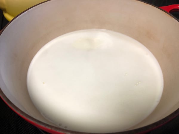 cream boil
