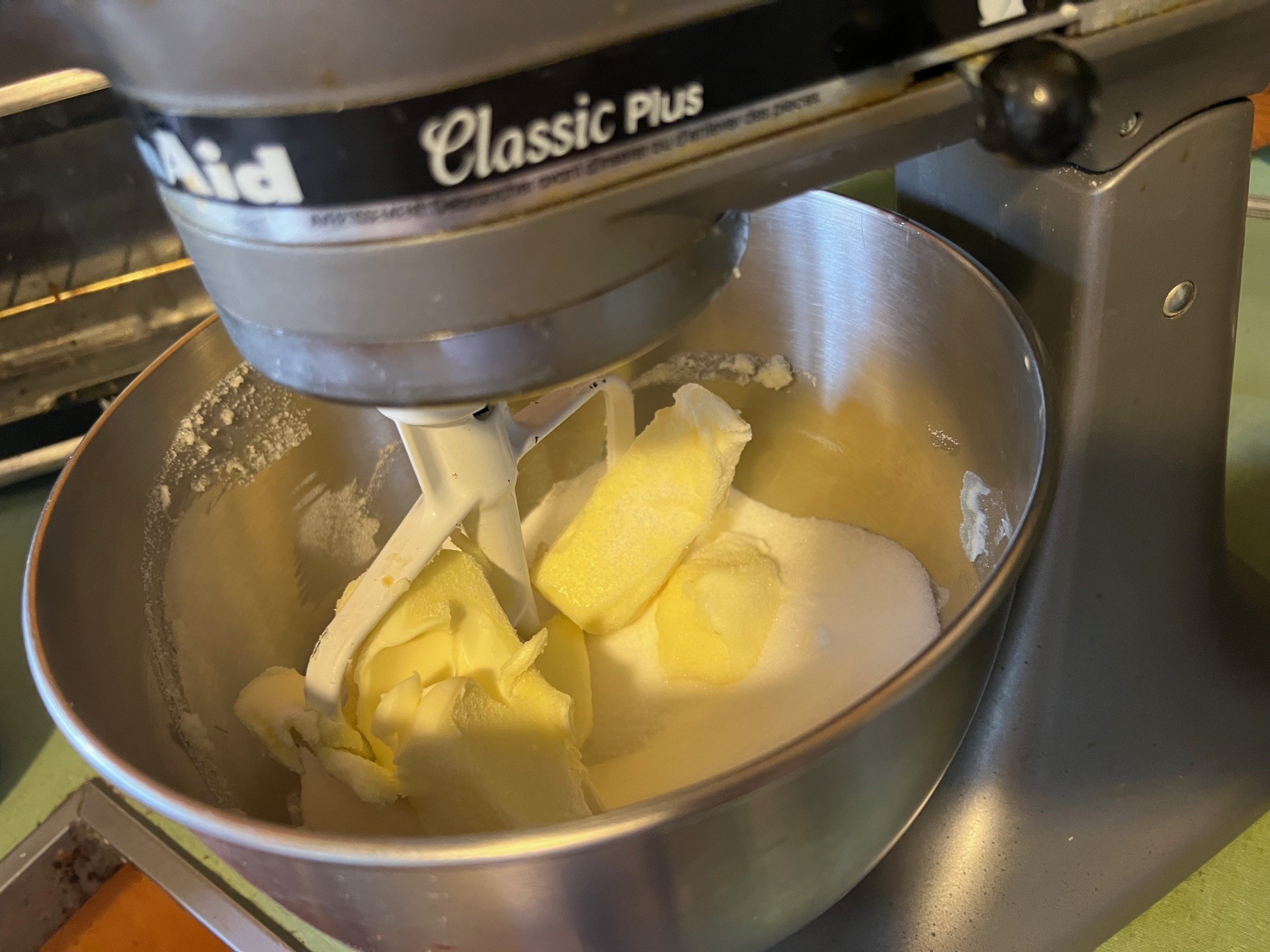 Cream butter and sugar