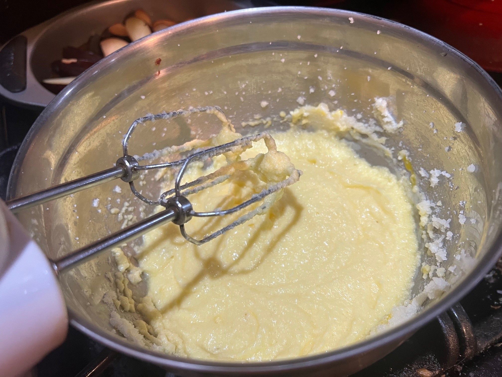 Mixing batter