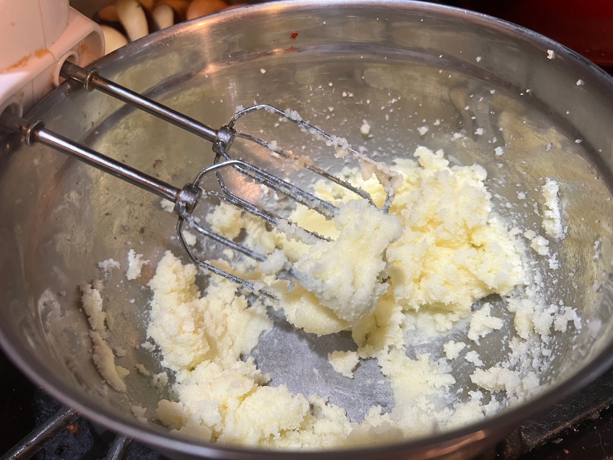 Cream butter and sugar