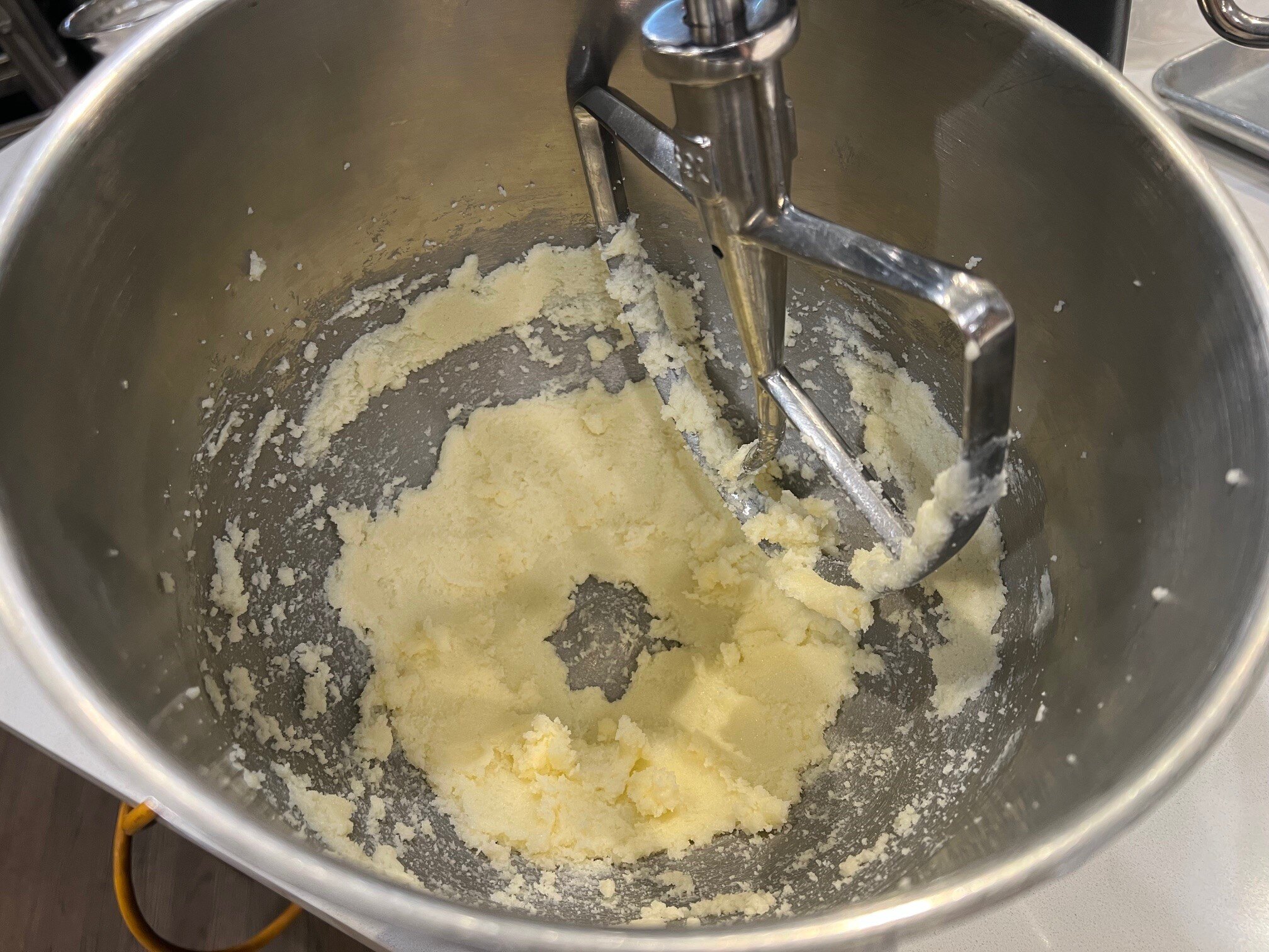 Cream butter and sugar