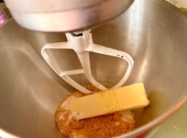 Butter and sugar