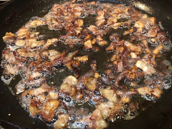 crisp bacon