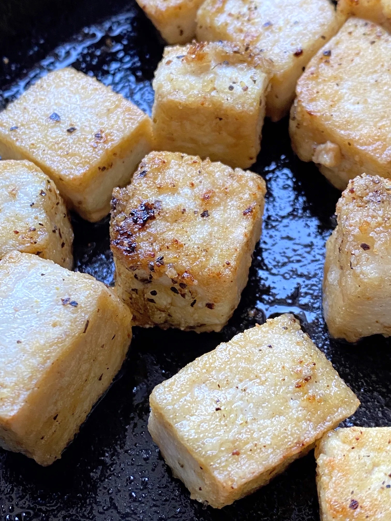 Crispy tofu