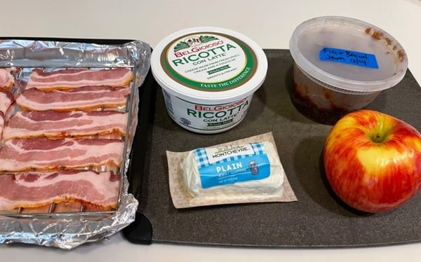 Crostini mise en place