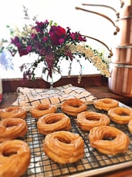cruller dough finished