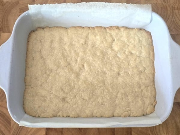 Crust baked