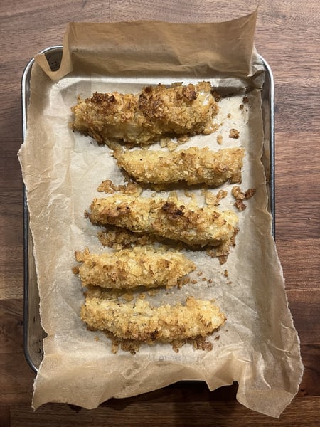 Crusted Cooked Fish
