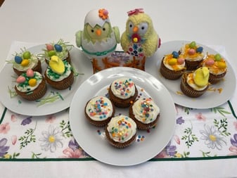 Easter cupcakes