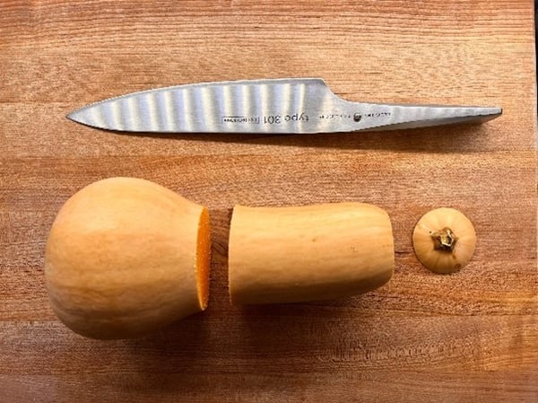 How to Cut a Sweet Potato Without Chipping Your Knife  So you've got a new  Japanese knife? Here's how you cut something big and awkward without  chipping your knife or cutting