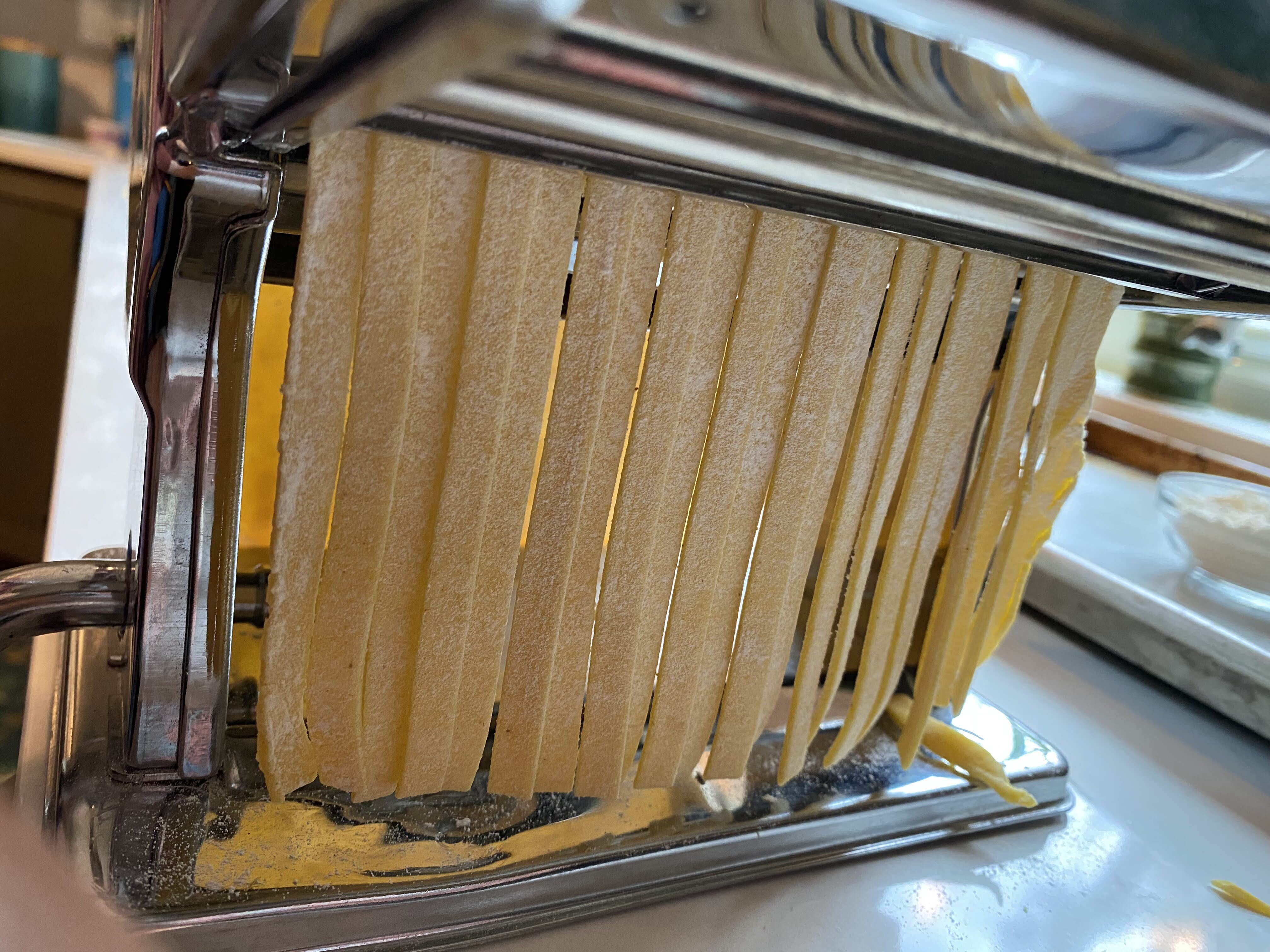 Fettucine noodles