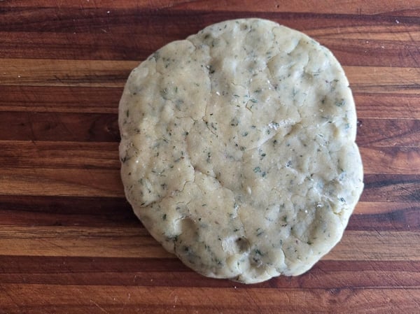 Dough disc