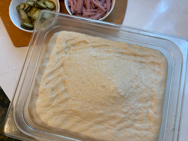 Dough rising