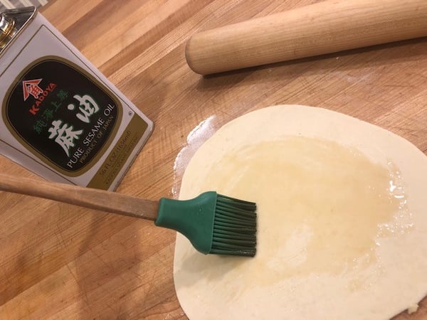 dough sesame oil
