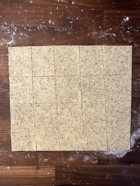 Dough squares